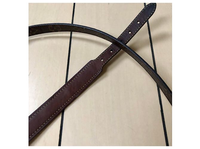 Louis Vuitton dog collar with leash Brown - view 6