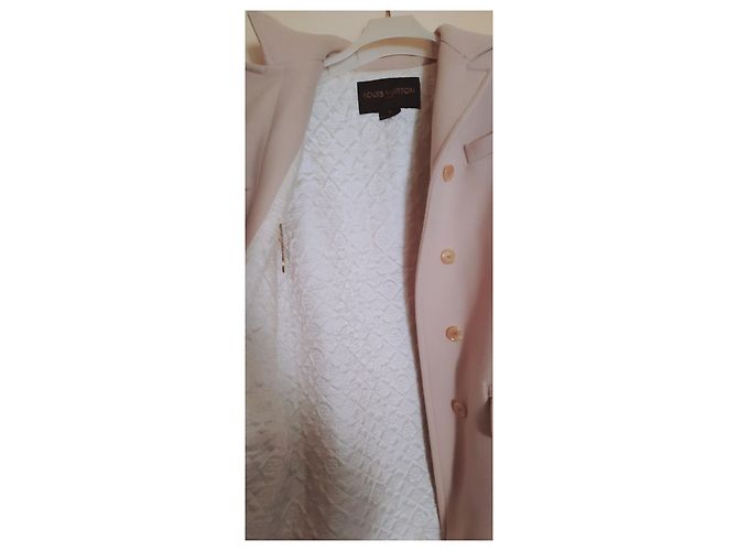 Louis Vuitton Jacke aus Wolle Creme - Ansicht 5