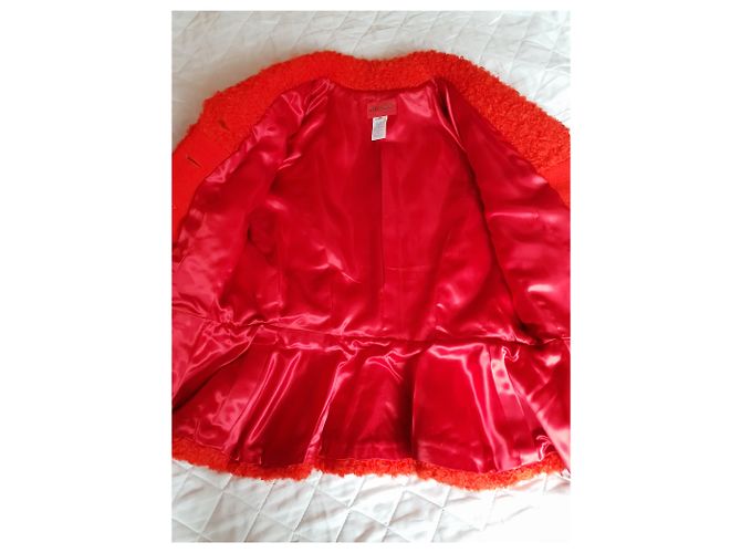 Kenzo Wolljacke Rot - Ansicht 4