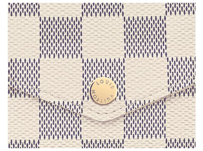Pochette Félicie Louis Vuitton Pochette Felicie Damier Azur Beige Pelle - vista 3