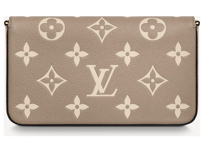 Louis Vuitton Pochette LV Felicie monogram gigante Grigio - vista 2