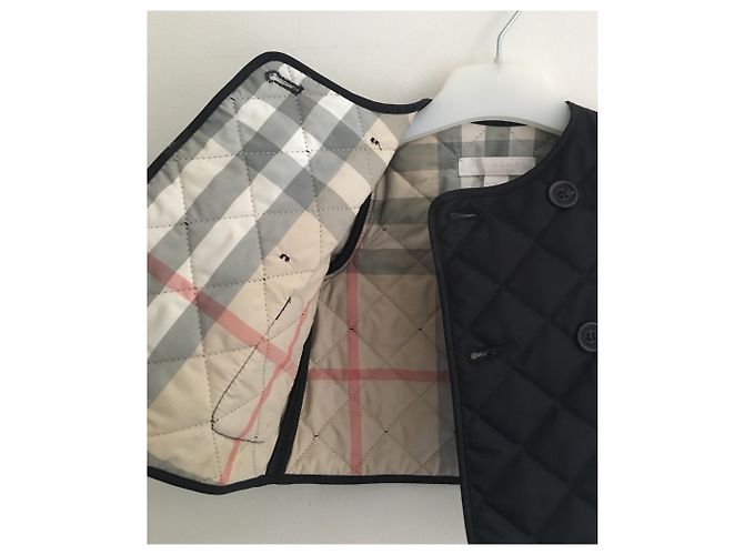 Veste matelassée Burberry Noir - vue 2