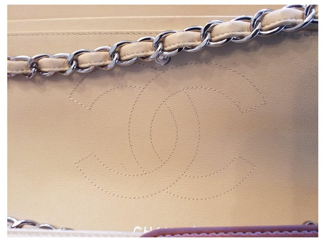 Chanel Timeless Jumbo Beige - vista 11