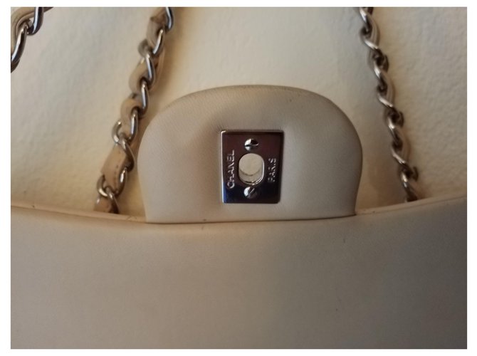 Chanel Timeless Jumbo Beige - vista 2