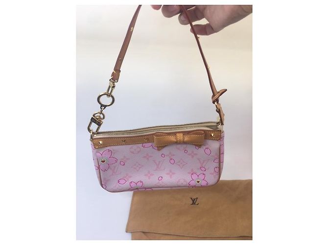 Louis Vuitton Sac pochette Takashi Murakami Rosa - vista 9