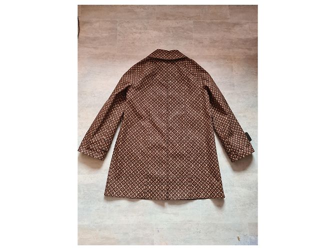 Nueva gabardina de Louis Vuitton nunca usada Castaño - vista 21