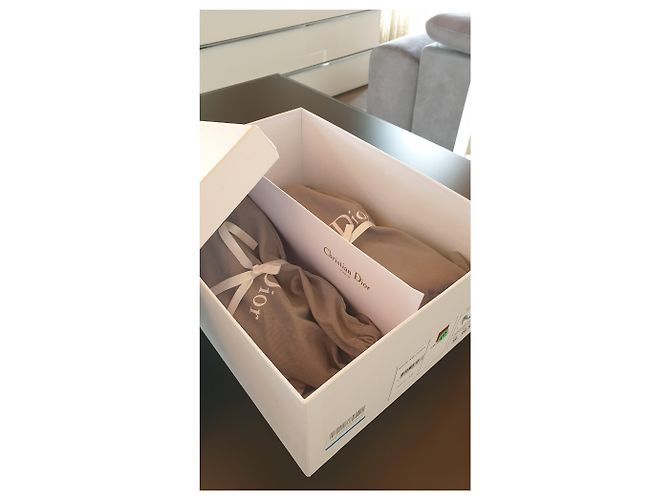 Christian Dior Slingback Kitten Heels Rot Leder - Ansicht 6