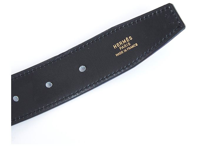 Hermès A COMPLETARE L'ASCENSORE T80 nero blu D'oro - vista 3