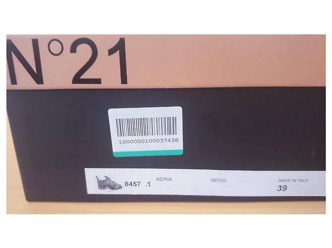 NO 21 buckled lace-up boots, size 39 - view 7
