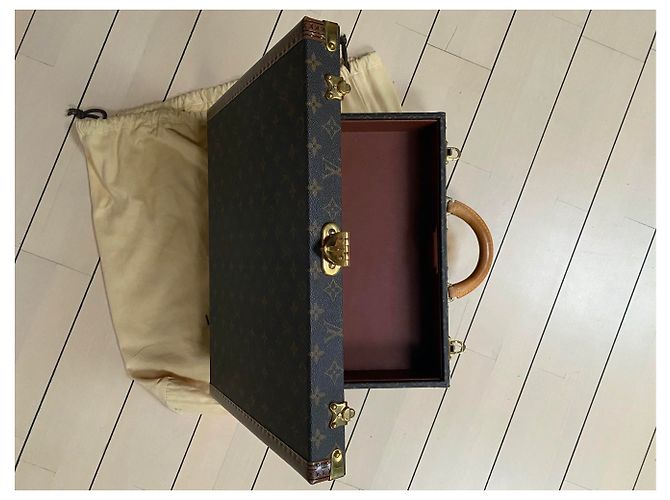 Louis Vuitton Affaire président Monogram Marron - vue 12