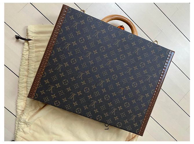 Louis Vuitton Affaire président Monogram Marron - vue 13