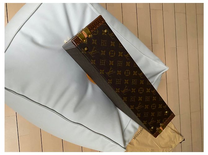 Louis Vuitton Affaire président Monogram Marron - vue 15