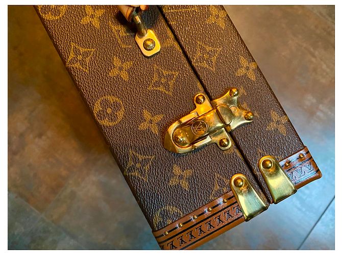 Louis Vuitton Affaire président Monogram Marron - vue 6