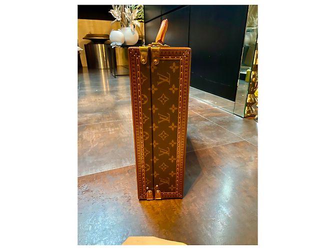 Louis Vuitton Affaire président Monogram Marron - vue 8
