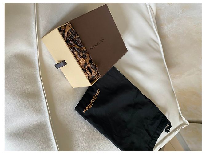 Louis Vuitton Stole Leopard Disco Gold di Stephen Sprouse - edizione limitata! Marrone D'oro Fuschia - vista 13