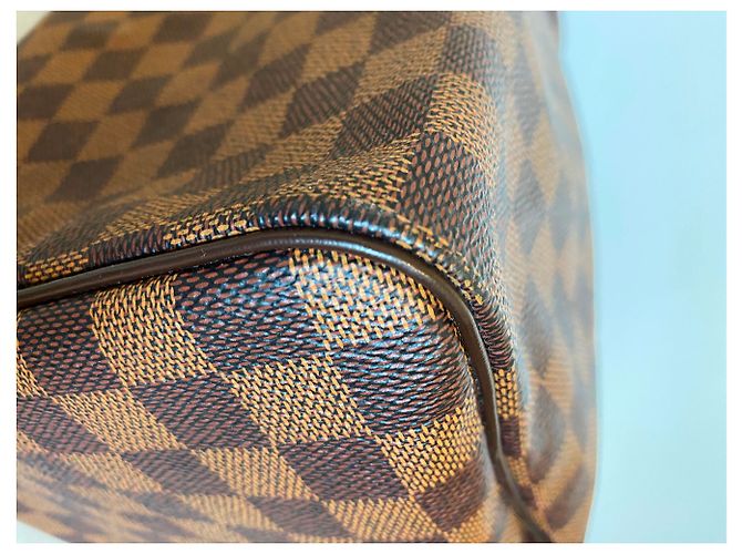 Louis Vuitton Speedy 35 damier ebene Marrone - vista 11
