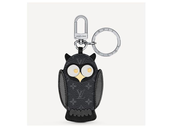 Louis Vuitton Portachiavi LV Owl Grigio - vista 2