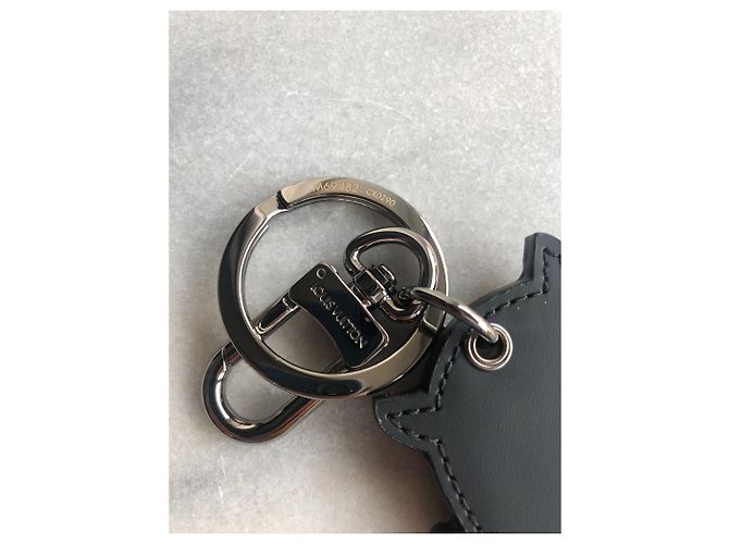 Louis Vuitton Portachiavi LV Owl Grigio - vista 4