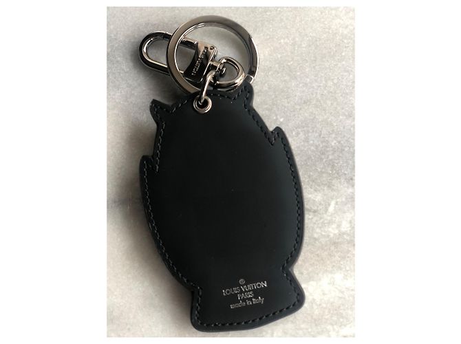 Louis Vuitton Portachiavi LV Owl Grigio - vista 6