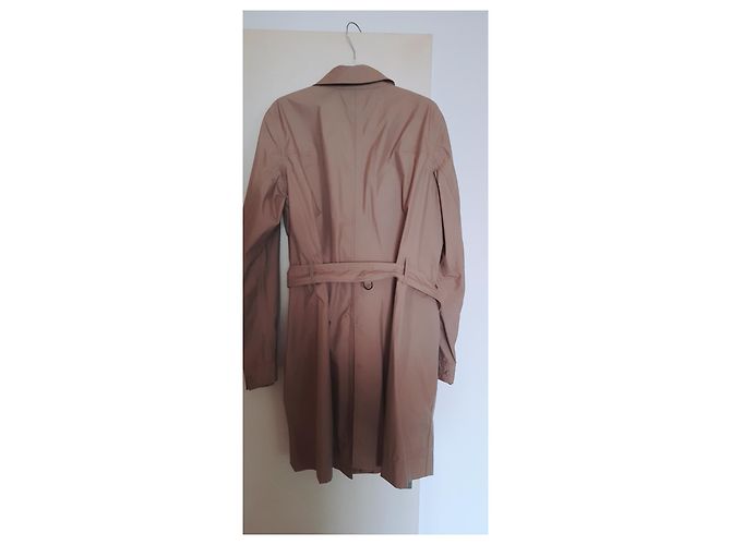 Gabardina Prada de algodón y nailon Caramelo - vista 3