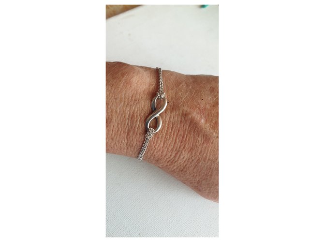 Bracciale Tiffany & Co Infinity Argento - vista 2