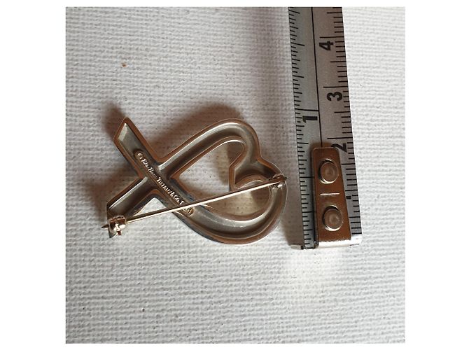 Spilla Tiffany & Co Loving Heart in argento - vista 3