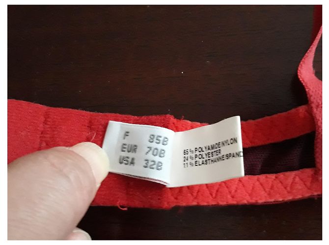 Autre Marque Sujetador rojo Ravage con detalle de rosa Roja - vista 5