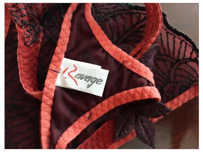 Autre Marque Braguita Ravage Roja de Poliamida con Rosa - vista 4