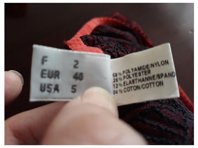 Autre Marque Braguita Roja Ravage con Detalle de Rosa - vista 5