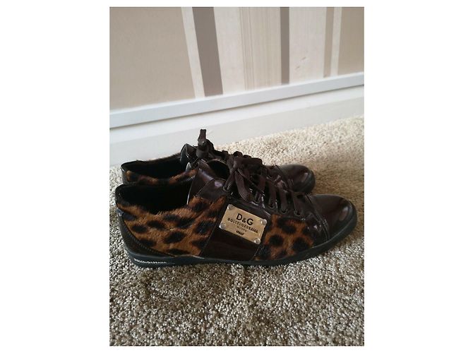 Dolce & Gabbana Derbies en peau de poney léopard Dolce & Gabbane Imprimé léopard - vue 3