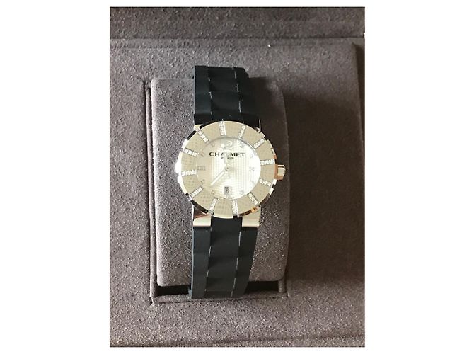 Reloj Chaumet Class One 622C de acero negro - vista 3