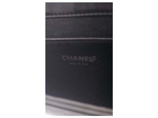 Clutch Chanel in vernice nera Nero - vista 5