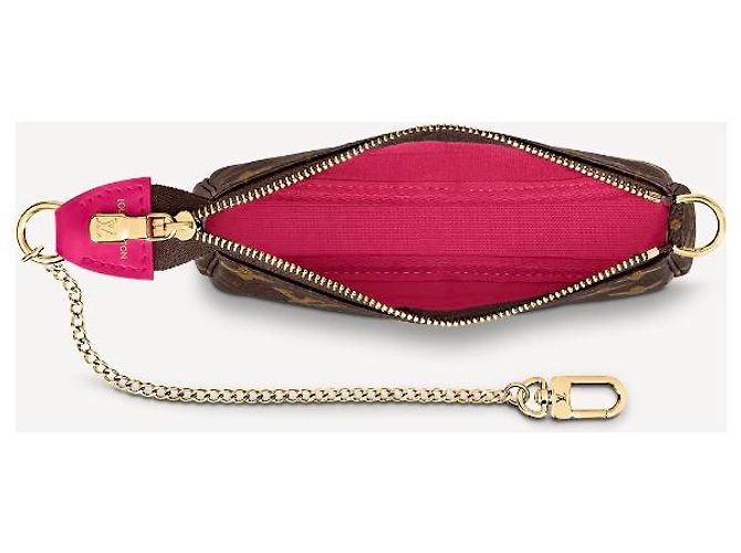 Louis Vuitton LV Mini Pochette Accessoires Weihnachten Braun - Ansicht 3