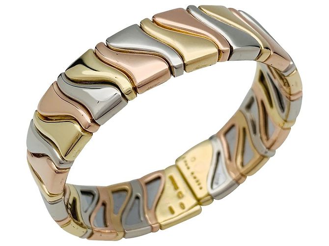 Bracciale Marina B.. tre ori. - vista 5