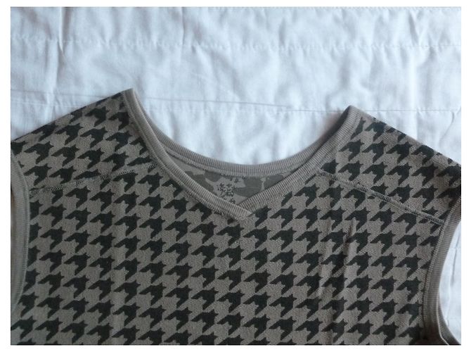abito / tunica in cotone foderato PENNYBLACK Taupe - vista 14