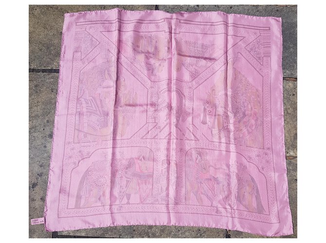 Hermès La Danse du Cheval Marwari Rosa - vista 8