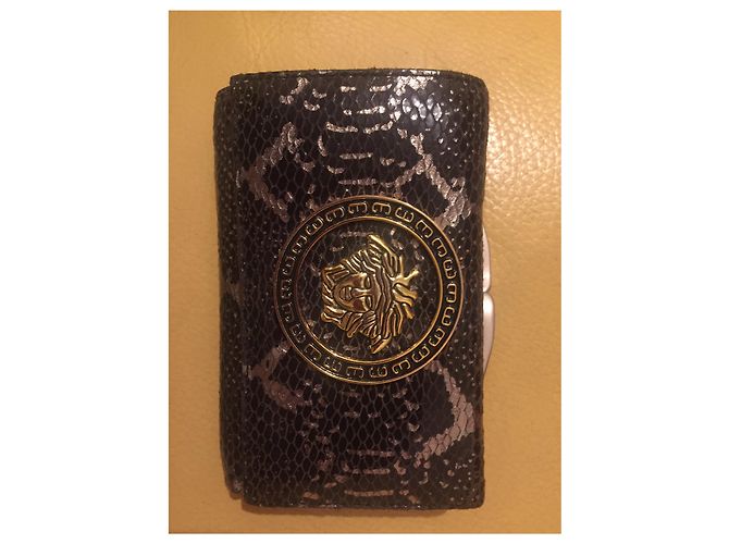 Versace portafoglio in pitone - vista 3