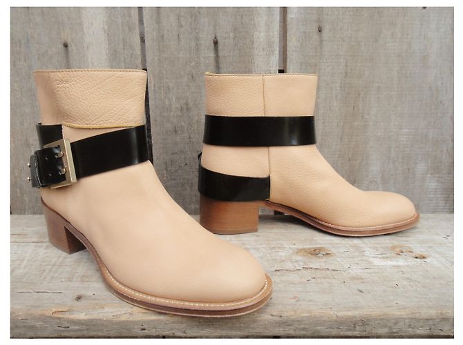 Chloé p Stiefel 35,5 neue Bedingung Beige - Ansicht 4