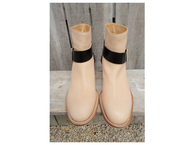 Chloé p Stiefel 35,5 neue Bedingung Beige - Ansicht 5