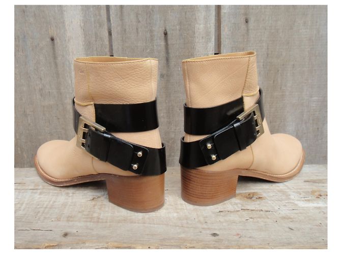 Chloé p Stiefel 35,5 neue Bedingung Beige - Ansicht 6