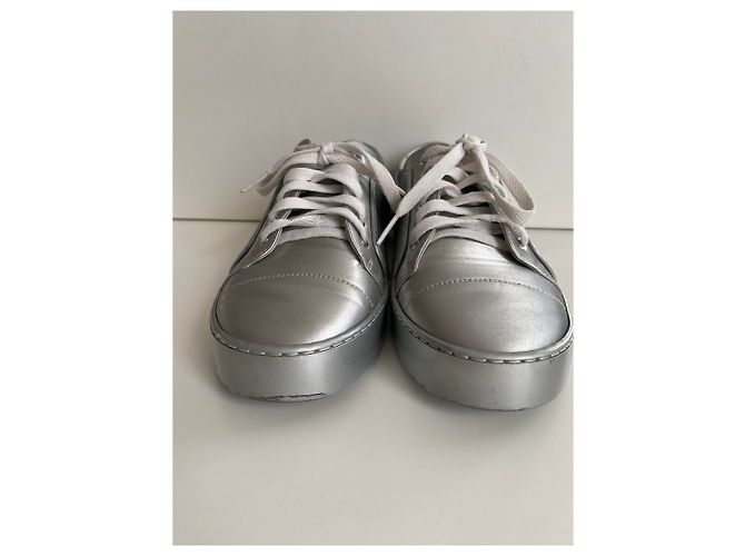 SNEAKERS CHANEL ARGENTO , taille 40,5 - vista 10