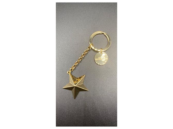 Ciondolo da borsa Givenchy in metallo dorato D'oro - vista 2