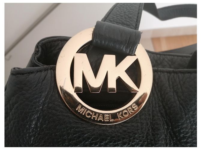 Borsa Michael Kors in pelliccia nera Nero - vista 5