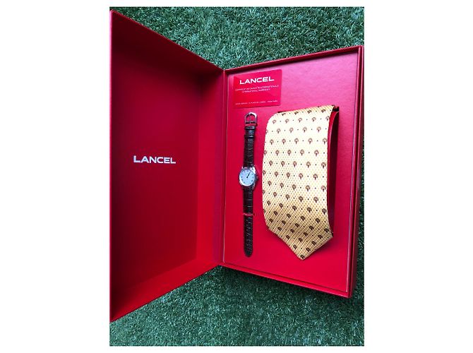 Lancel Watch e Lancel Tie Box Prata - vista 7