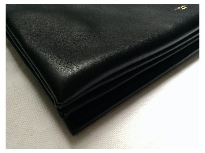 Pochette Céline trio in pelle nera Nero - vista 3