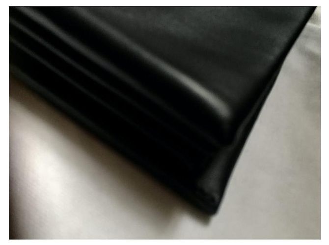 Pochette Céline trio in pelle nera Nero - vista 7