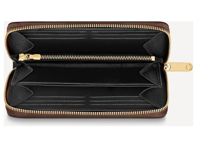 Cartera Louis Vuitton Monogram Giant Zippy Marrón Castaño - vista 2