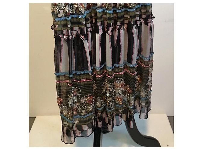 Diane Von Furstenberg DvF Kingston Beaded maxi silk dress Multiple colors - view 8