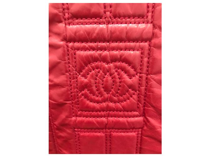 Chanel ärmellose Strickjacke Rot - Ansicht 2