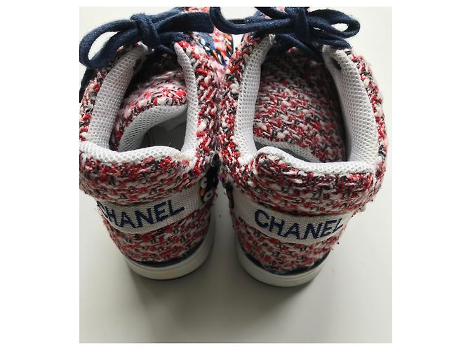 Chanel Tweed Runner Trainer Mehrfarben - Ansicht 10